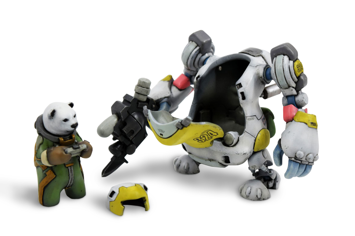 New シロクマロボ 北極大戦 ミツタケ 324アーツ | クアトロポルテ