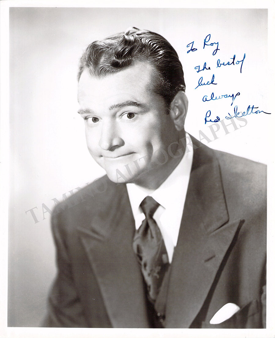 Red Skelton Autograph Photograph