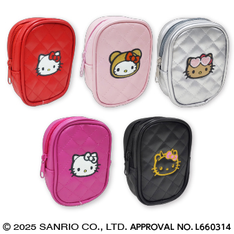 ハローキティ Myハローキティキルト刺繍ポーチ｜タイトーの11月の