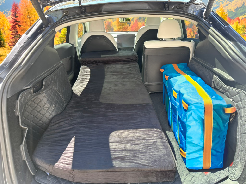 TESMAT Solo Mattress for Model Y | Tesla Mattresses + Privacy Screens