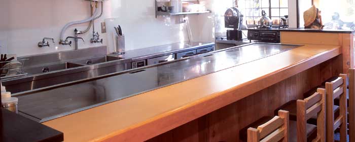 お好み焼き・鉄板焼き座卓・テーブルの厨房機器メーカー／株式会社照姫