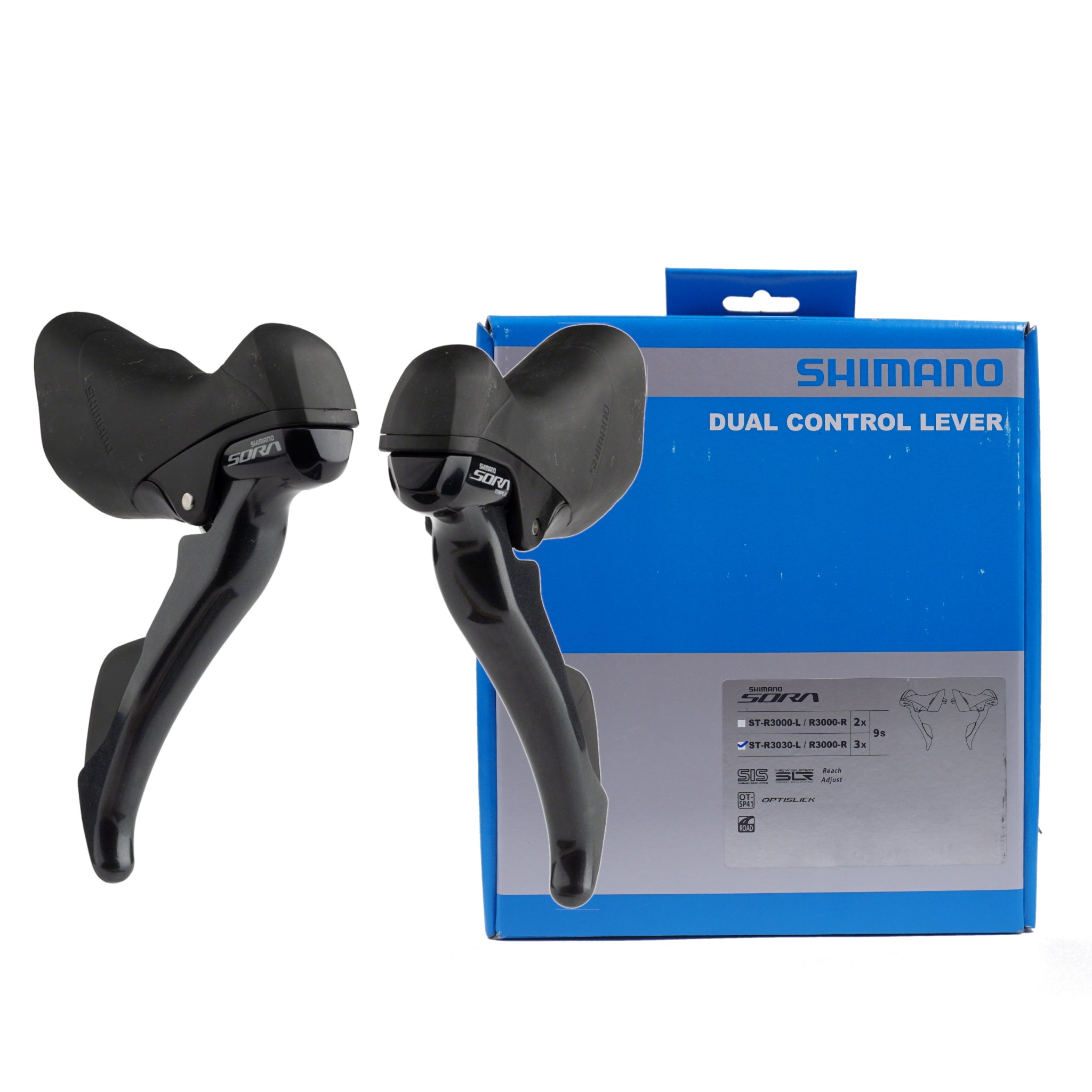 Shimano Sora R3030 3x9-Speed Shifter Set | The Bikesmiths