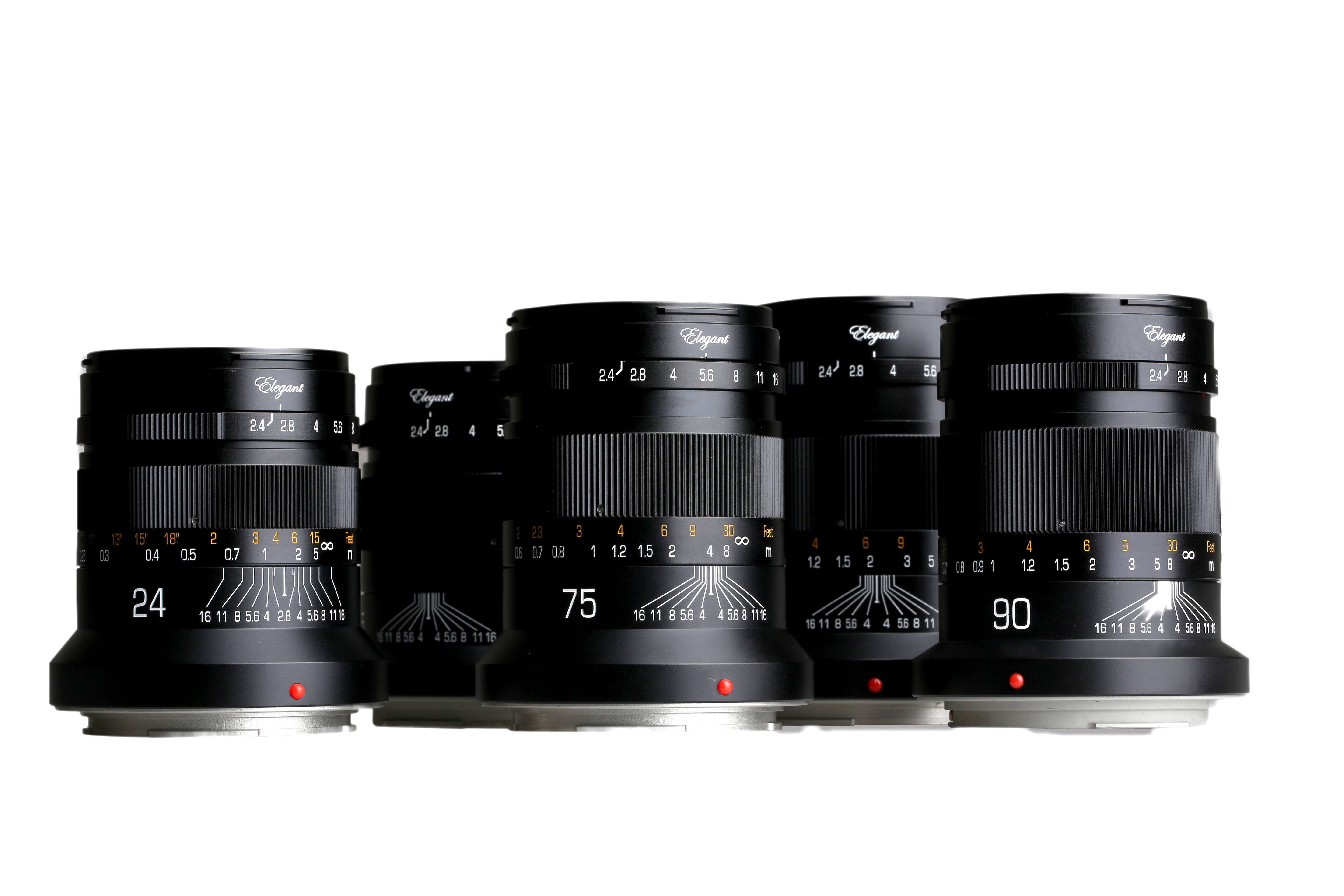 KIPON、ニコンZ・キヤノンRFマウント用MFレンズ「ELEGANT」24〜90mmの