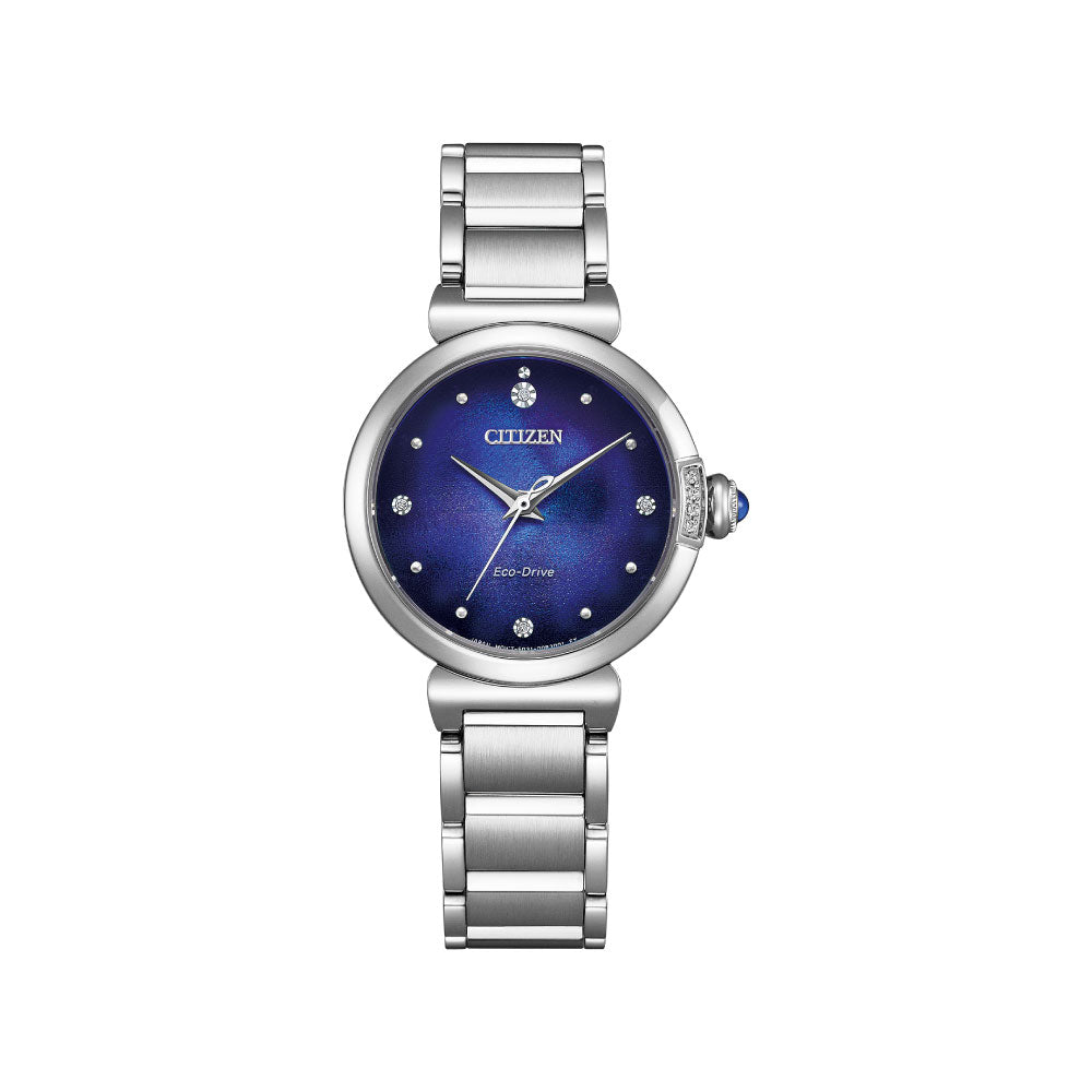 CITIZEN L UNITE with BLUE EM1060-87L エコ・ドライブ ROUND