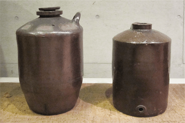 明治～昭和初期 常滑焼 焼酎瓶 焼酎甕 置物 花器 花瓶 壺 酒器 レア 華