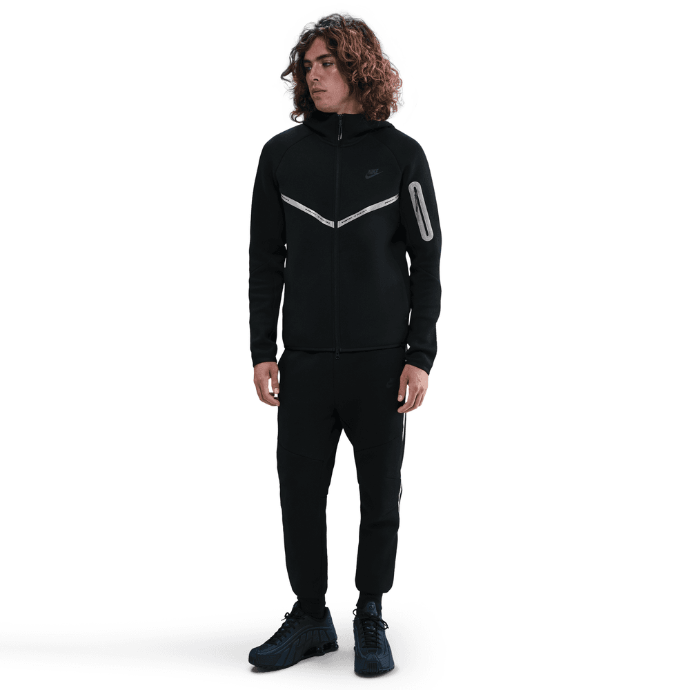 Nike Tech Fleece Zip-Up Hoodie 'Black/Black|IM6537-010|Top Fashion