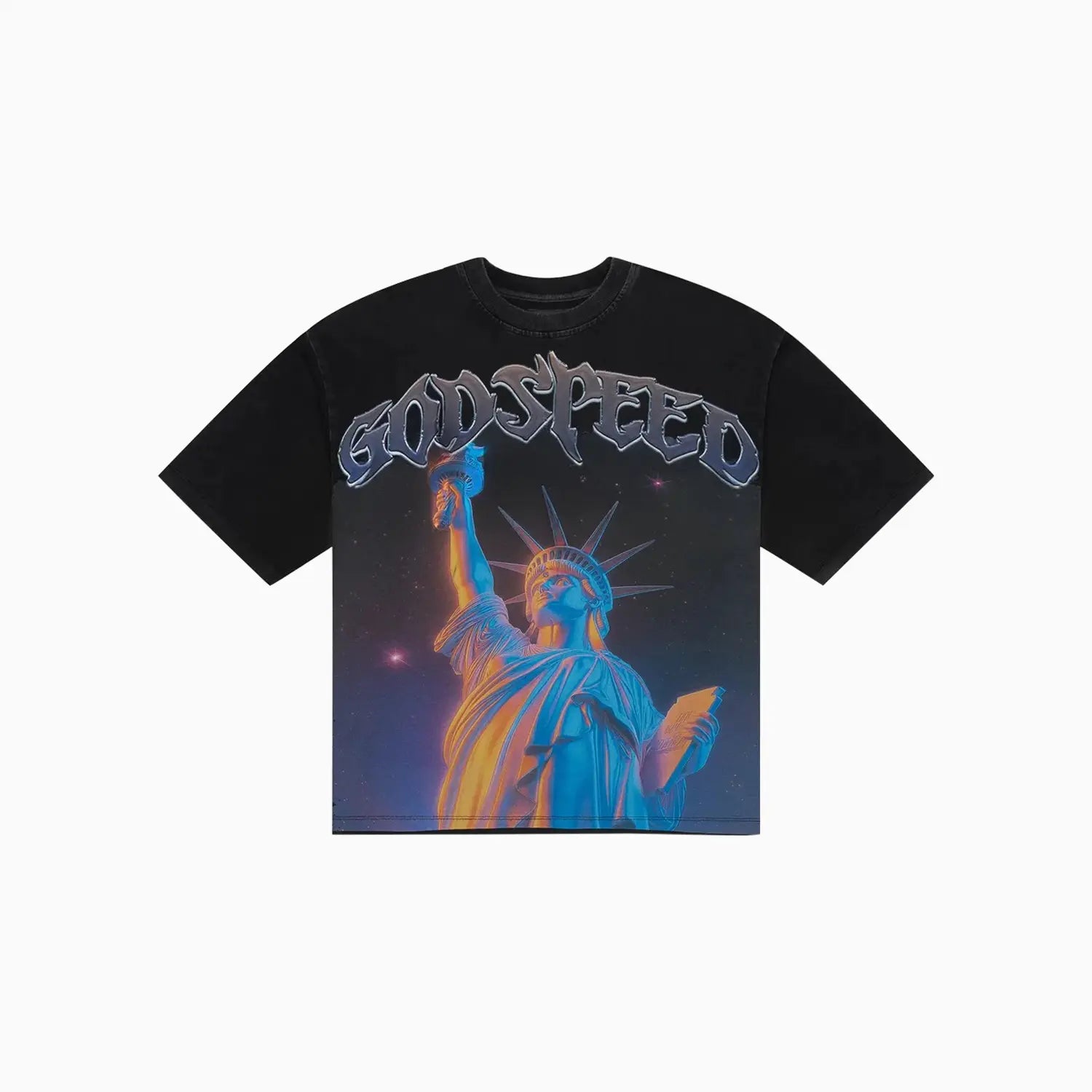 Godspeed Men's Purple City Short Sleeve T-Shirt