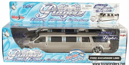 Maisto Playerz - Ford Excursion Limo Playerz Light (1:24, Gold