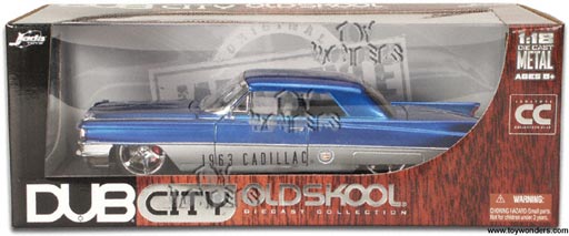 Jada Toys Dub City - GM Cadillac (1963, 1:18, Candy Blue) 90004