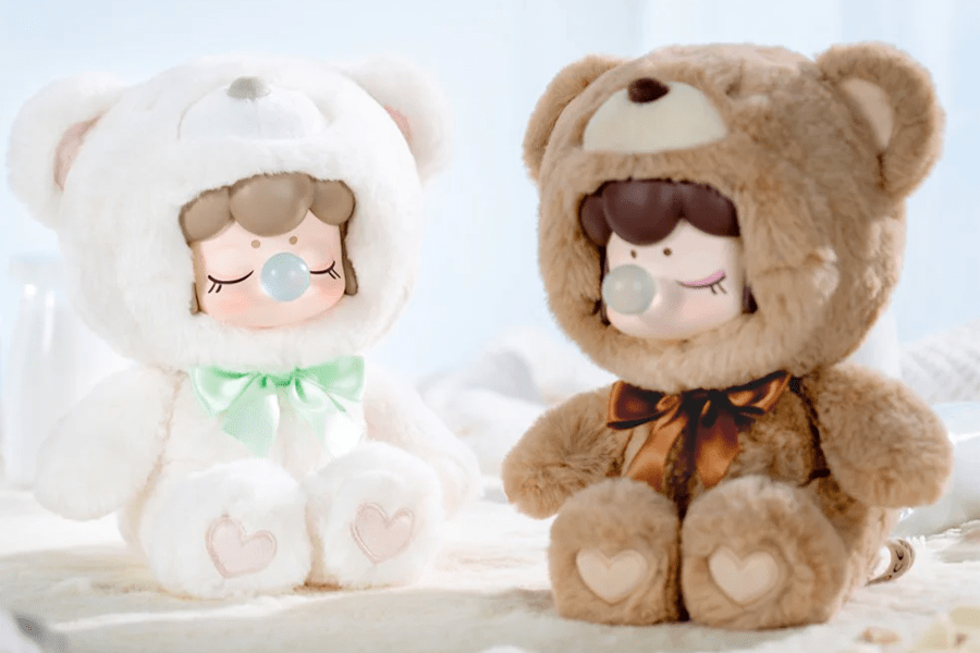 ナンシーにかわいい新商品が登場！ふわふわのカラフルベア！