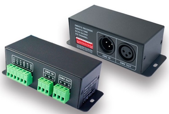 DMX to TM1803 TM1804 TM1809 TM1812 UCS1903 UCS1909 UCS1912 UCS2903