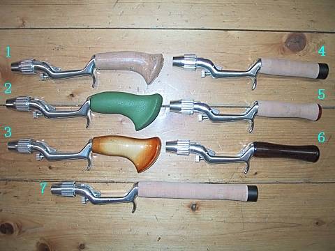 アルミオフセットハンドル | うらしま堂 渡辺つり具店