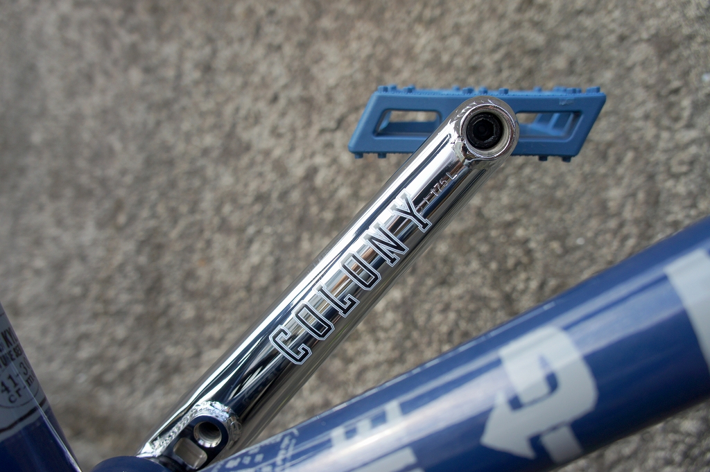BMX クランク】 COLONY 22″s Crank 165mm 入荷！ |BMX通販ならヴァン