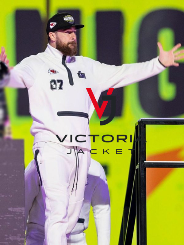 Super Bowl LIX Opening Night Tech Fleece Half-Zip Jacket