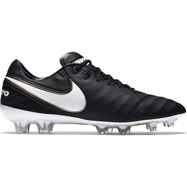 Nike Tiempo Legend VI FG Soccer Boots - Black/Black/White – The