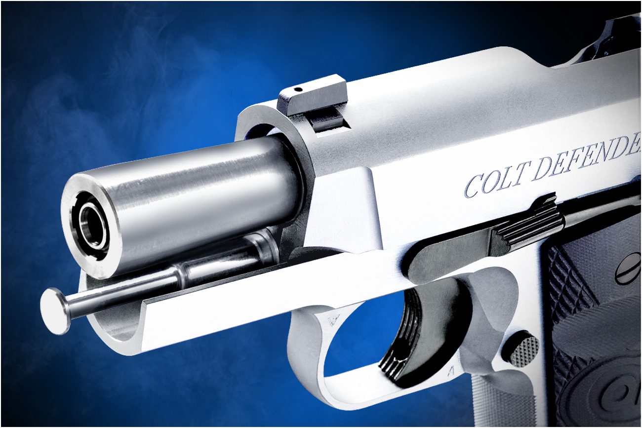 完売】WA【コルト】ディフェンダー CE シルバーver. 【WESTERN ARMS】