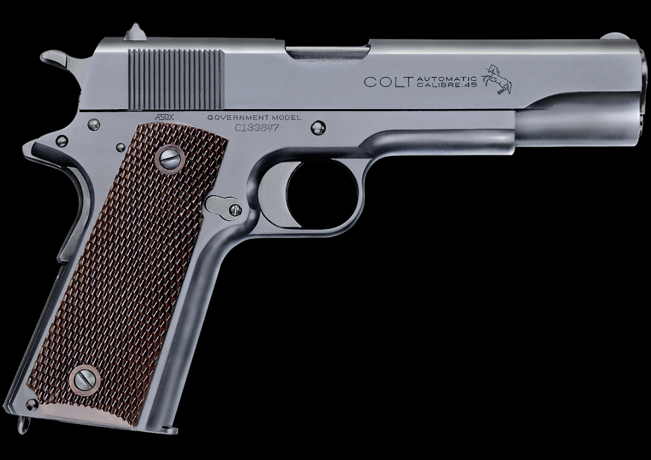 完売】WA【コルト】M1911 ゲッタウェイ ガンブラックver. 【WESTERN ARMS】