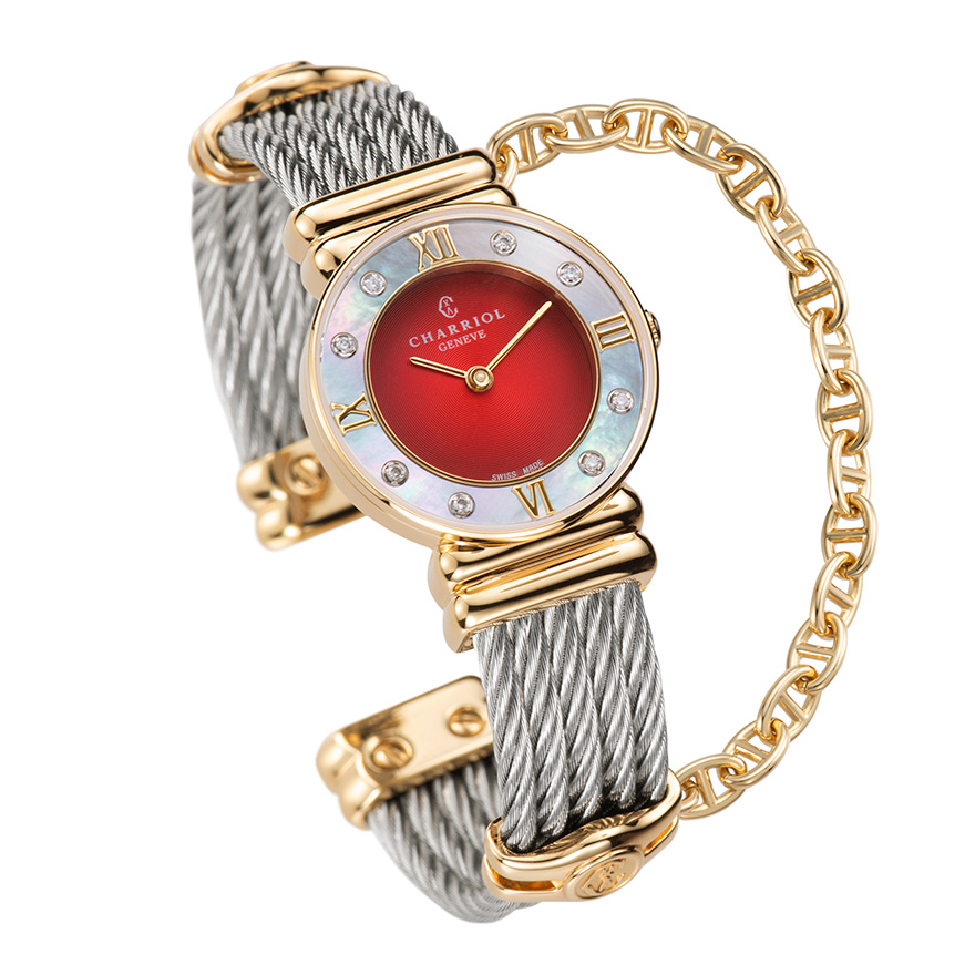 日の丸をイメージしたダイアルに注目。シャリオール「サントロペ」日本