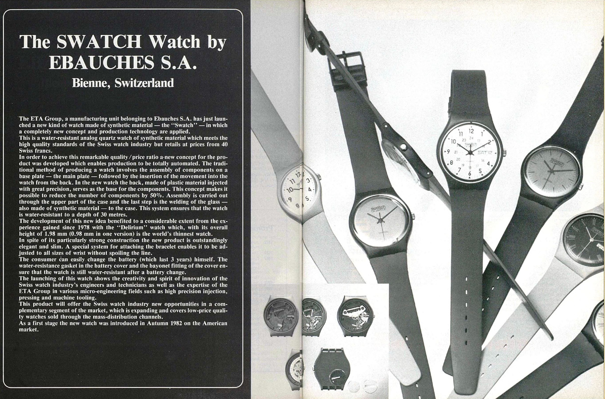 名作「スウォッチ」はどのように誕生し、そして爆発的に普及したのか