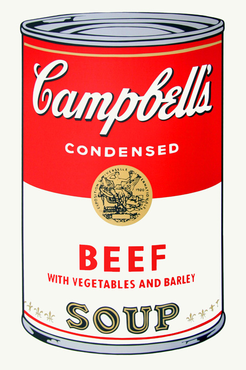 WEST ART | Sunday B. Morning | Campbell's Soup Can