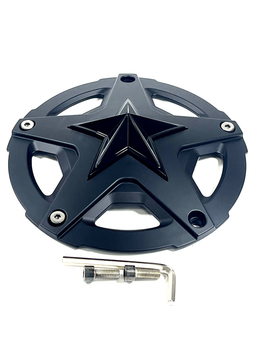 XD Series Matte Black Wheel Center Hub Cap 4/5/6/8Lug XD827