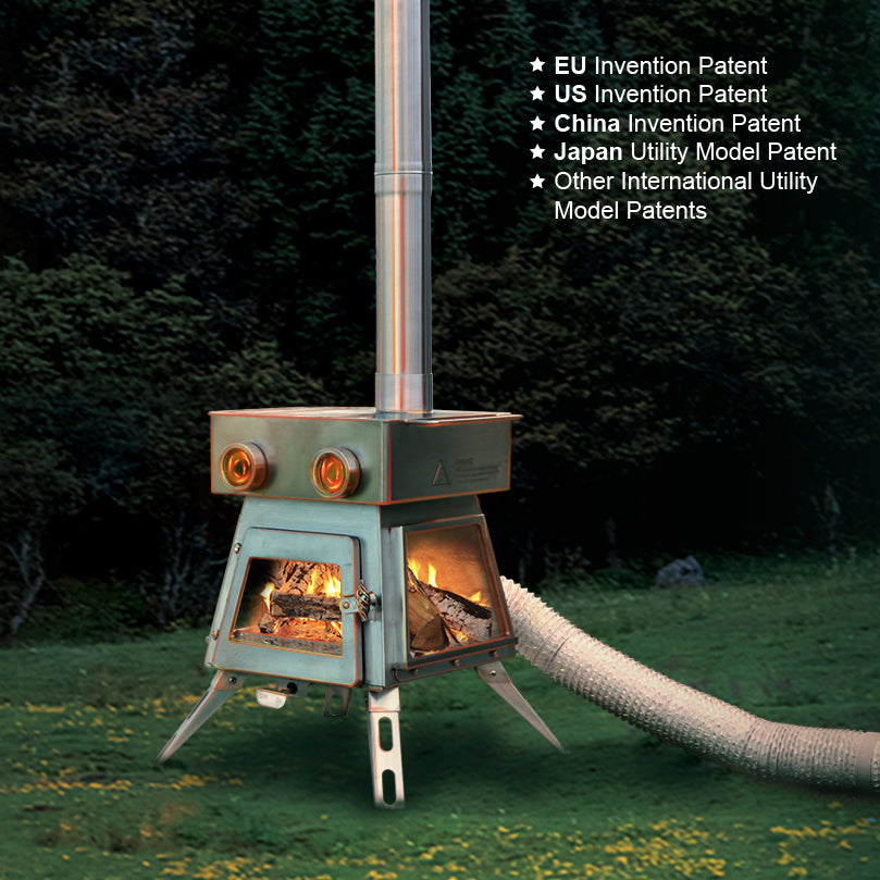 Winnerwell® Marsfire External Air Wood Burning Tent Stove