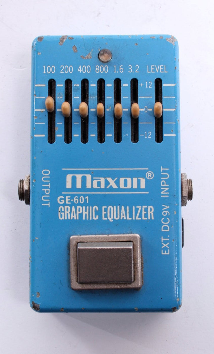 1979 Maxon GE-601 Graphic Equalizer – Yeahman's Vintage & Used Guitars