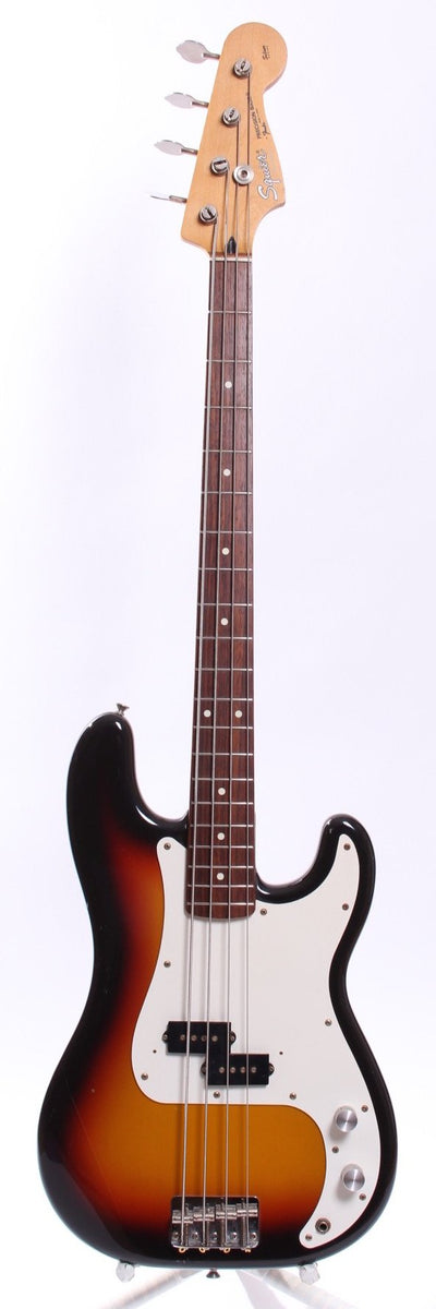 1993 Squier by Fender Japan Silver Series Precision Bass sunburst