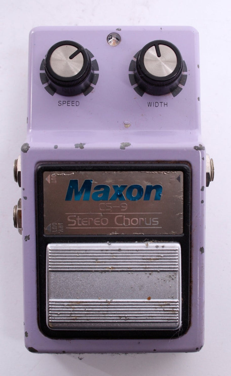 1983 Maxon CS-9 Stereo Chorus – Yeahman's Vintage & Used Guitars