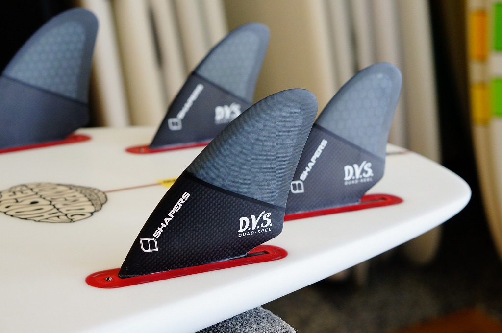 Shapers Fins QUAD CARBON FLARE DVS KEEL FUTURE|沖縄サーフィン