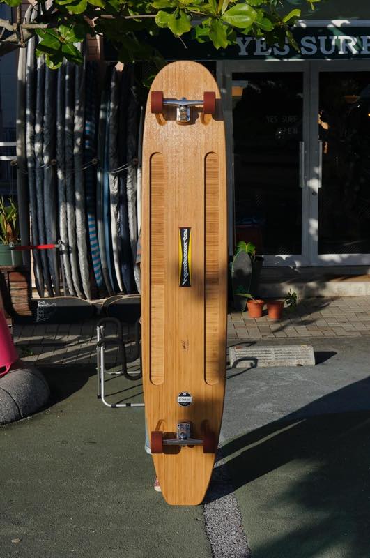 シンプルにサーフボードに乗る感覚のスケートボード「Ham Boards