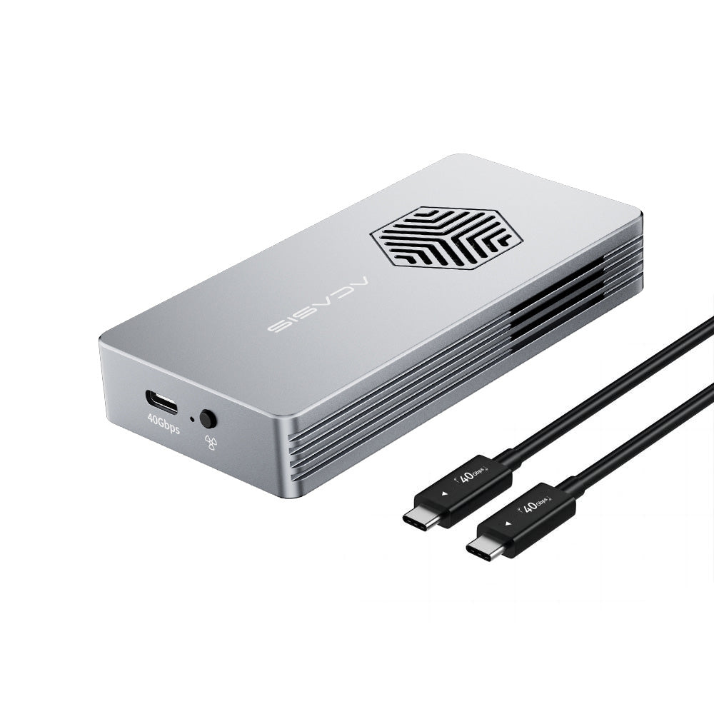 Acasis 40Gbps M.2 NVMe SSD Enclosure with Cooling Fan