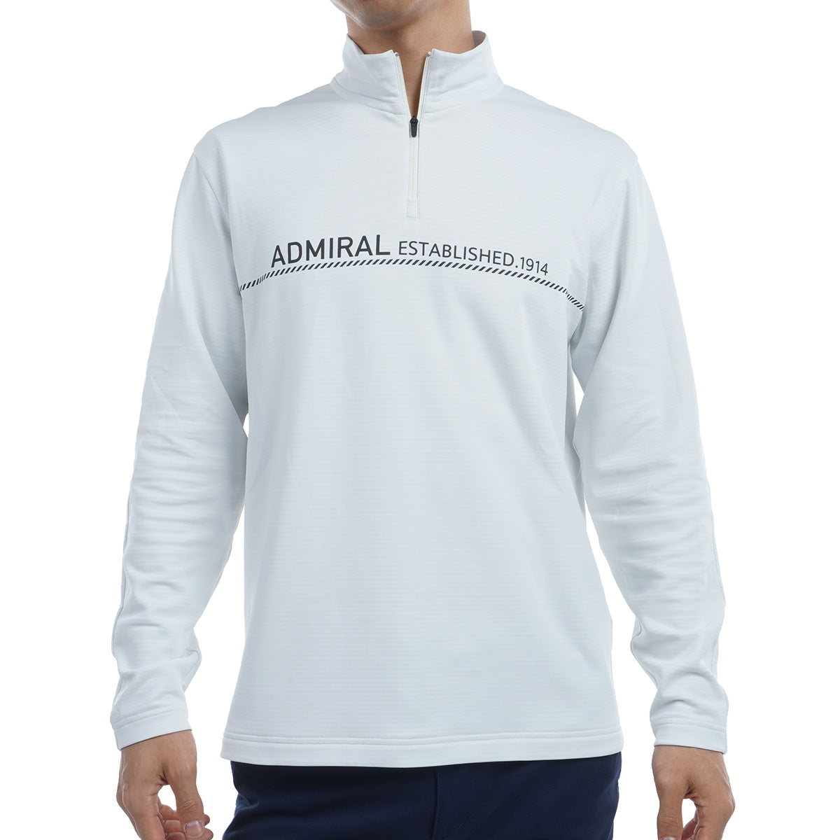 裏起毛 ロングスリーブハーフジップシャツ ADMA467 – ADMIRAL