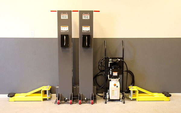 MaxJax M7K - 7,000 lb. Capacity Portable 2-Post Lift - Affordable