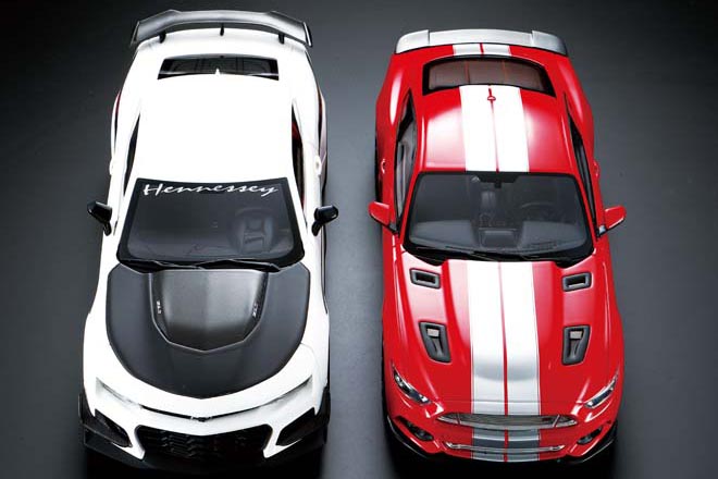 マスタング＆カマロの1/18ビッグスケールの歴代モデルを紹介