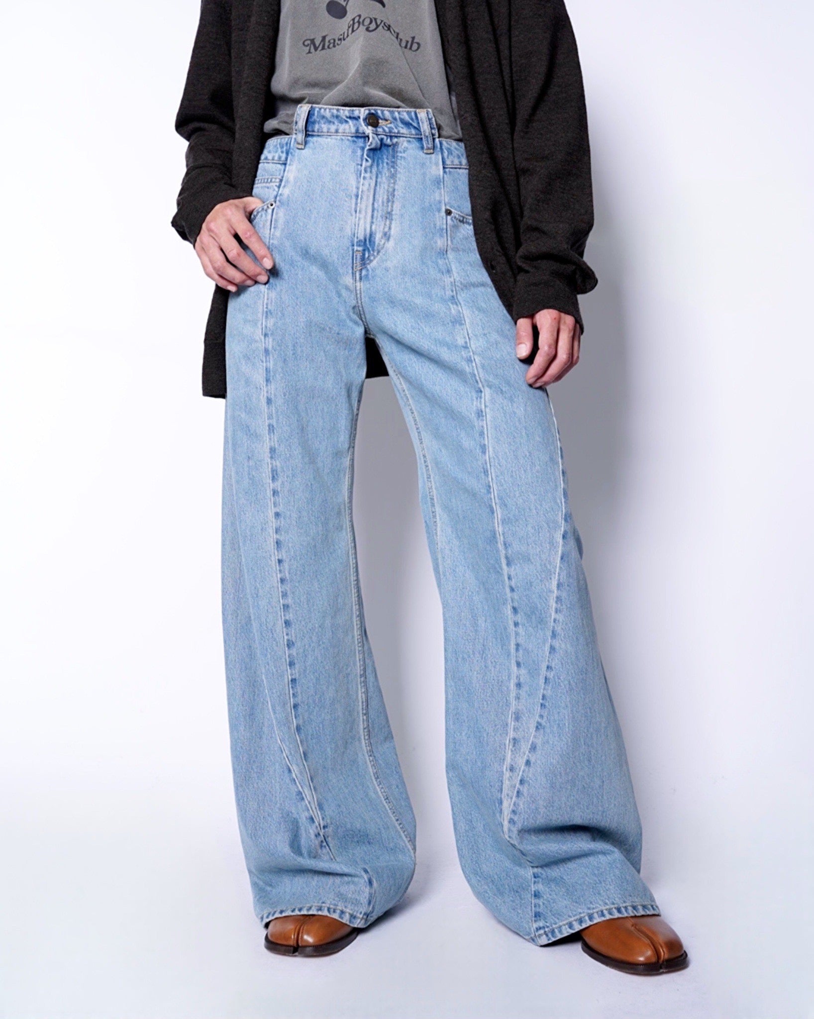 Maison Margiela(メゾンマルジェラ) -BIAS CUT WIDE FLARE DENIM PANTS