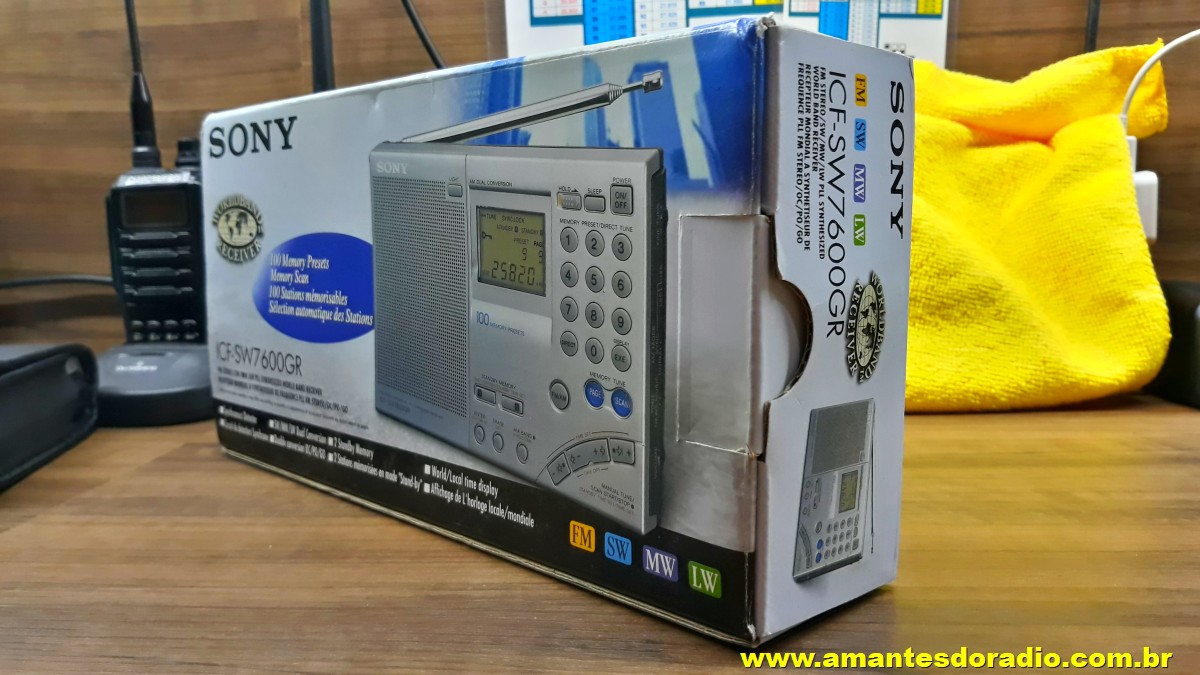 SONY ICF-SW7600GR - Semi Novo