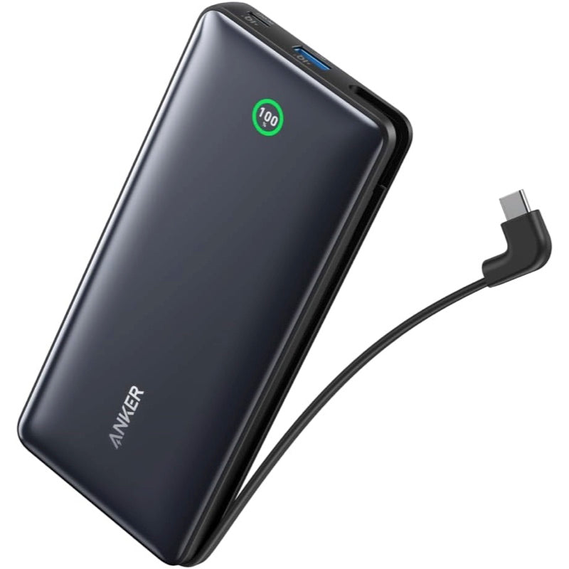 Anker Nano Power Bank (20000mAh, 30W, Built-In USB-C ケーブル