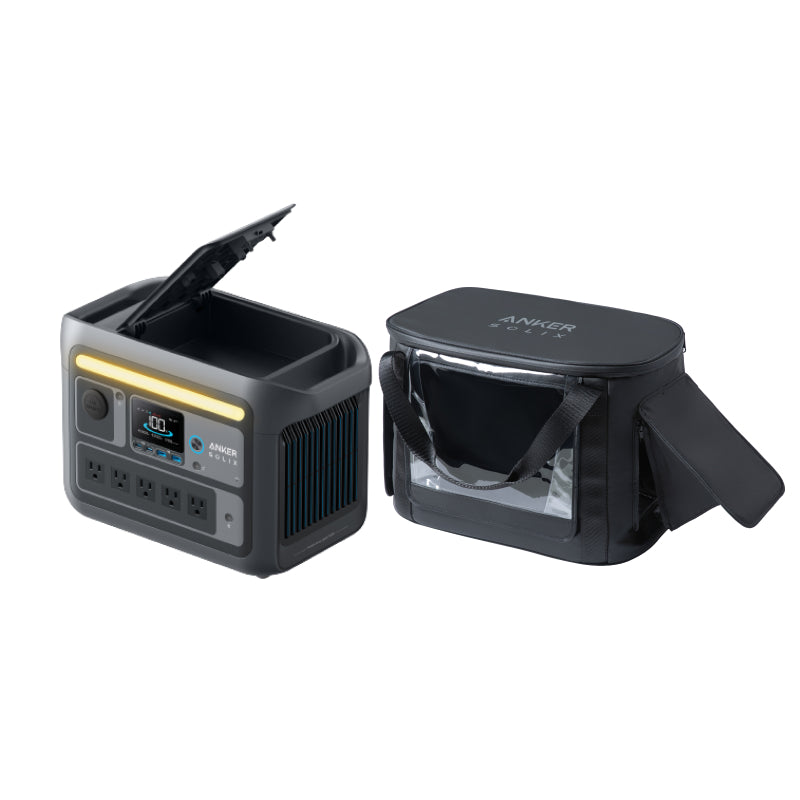 Anker Solix C800 Portable Power Station with Solix C1000 / C800