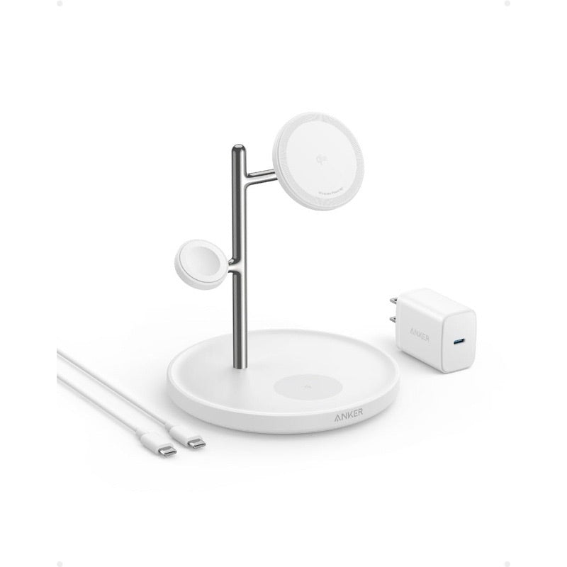 Anker MagGo Wireless Charging Station (3-in-1 Stand) | ワイヤレス