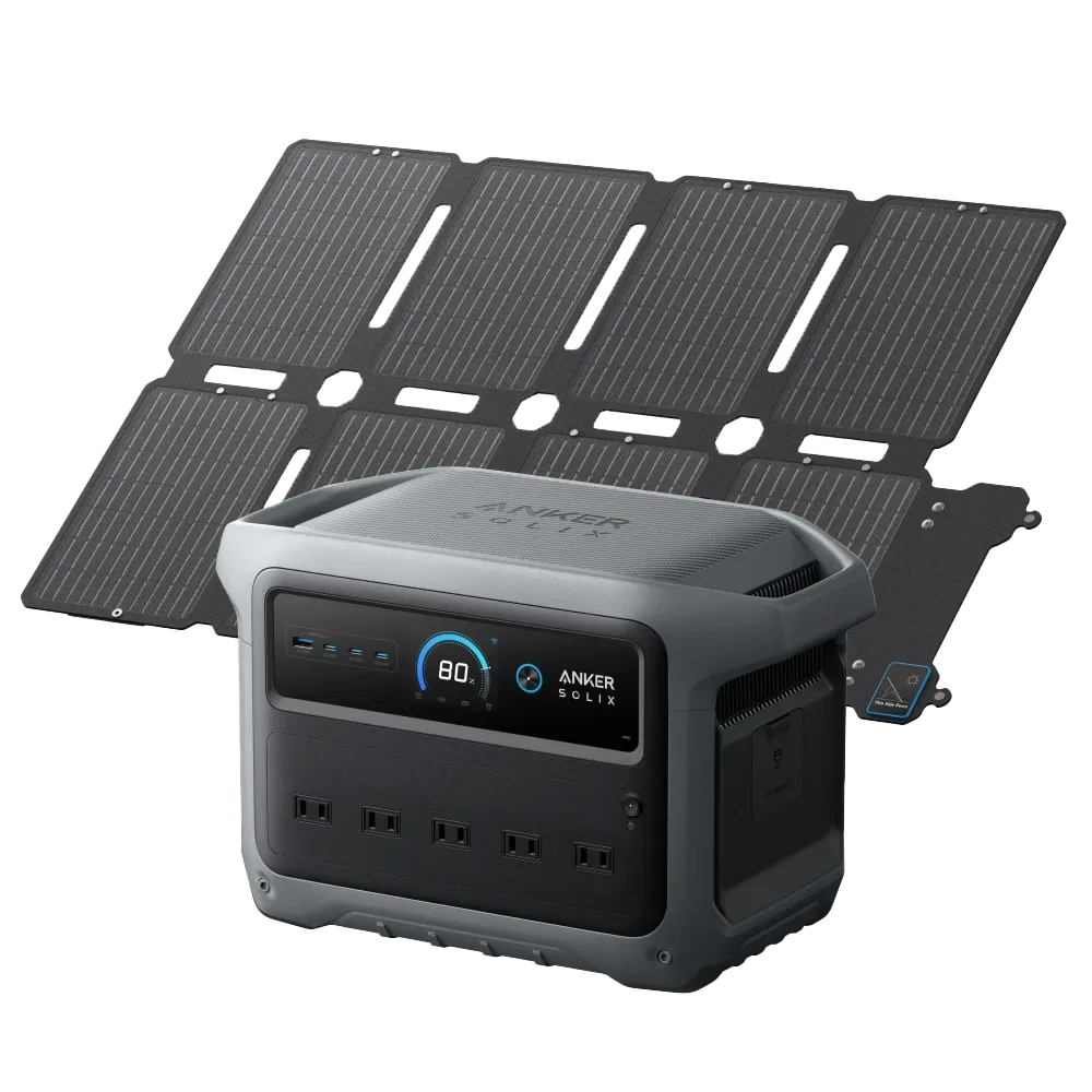 Anker Solix C1000 Gen 2 Portable Power Station with Anker Solix