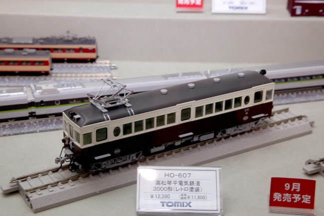 asahi.com （朝日新聞社）：HOゲージ高松琴平電鉄3000形（レトロ