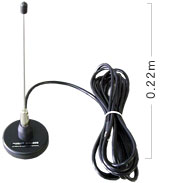 351MHz帯：デジタル簡易無線用のアンテナ