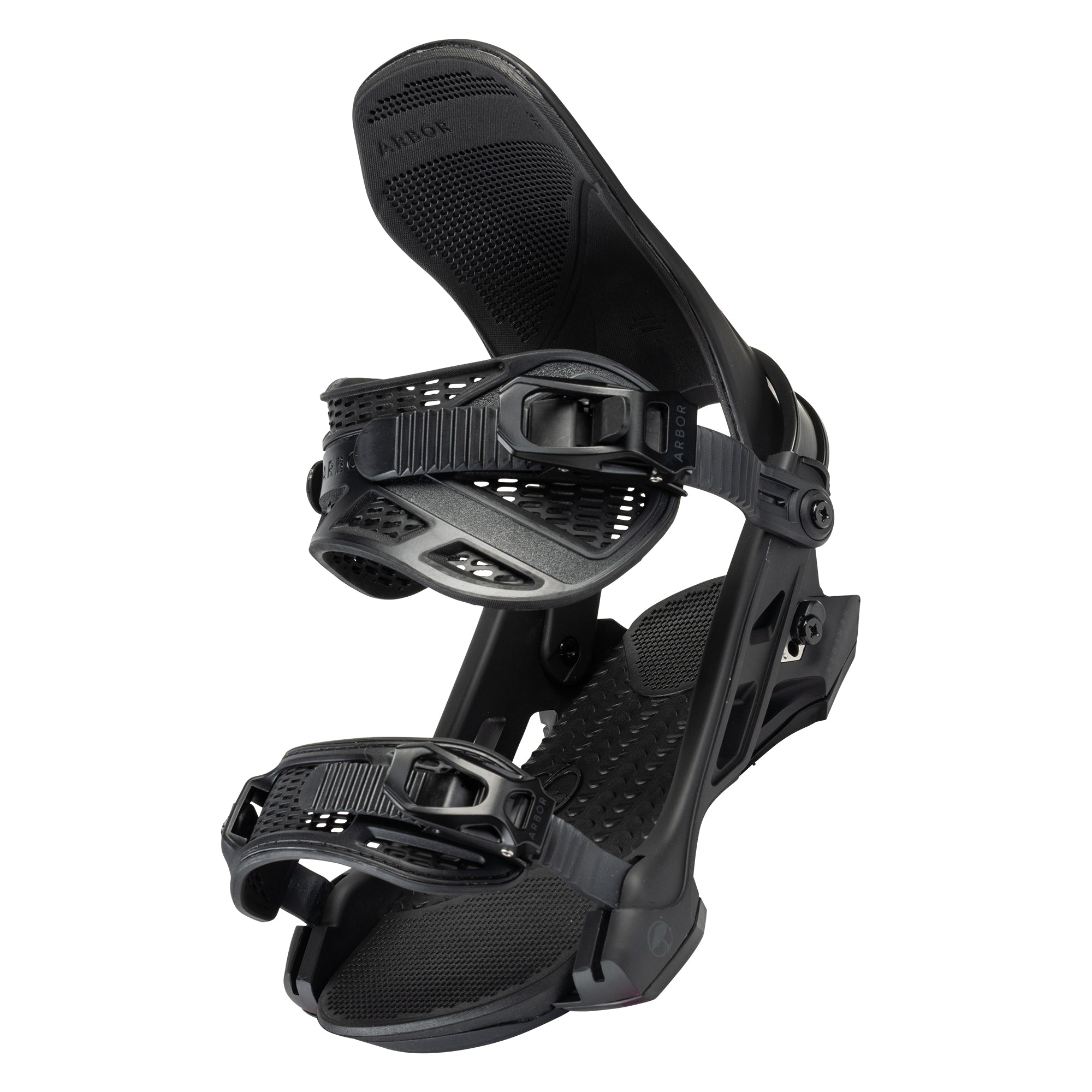 Arbor Snowboarding - Hemlock Snowboard Bindings - Black – Arbor