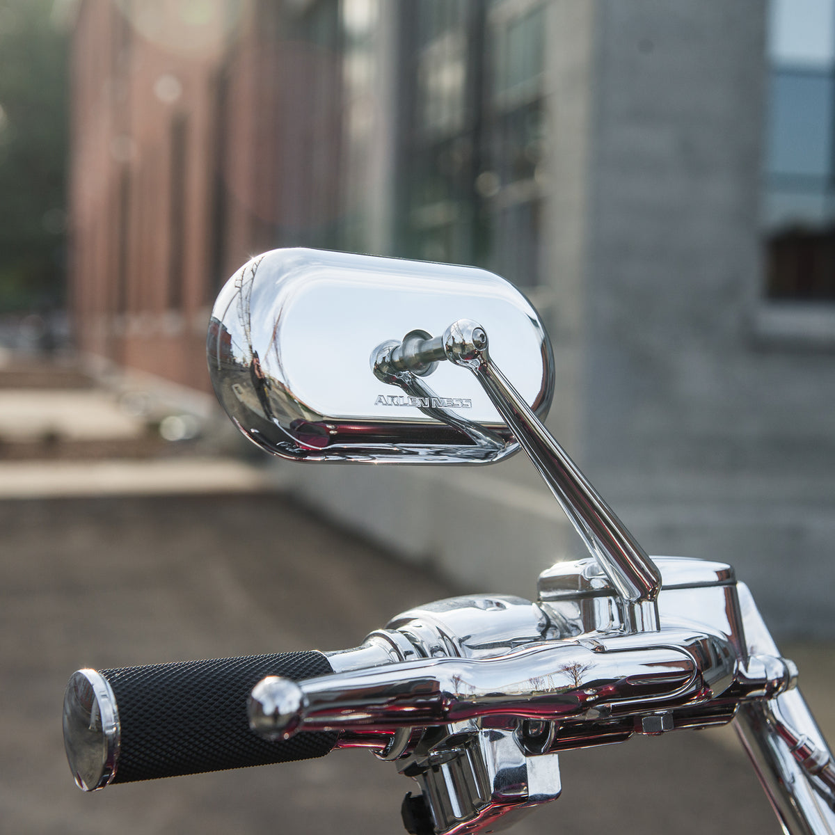 Forged Oval Mirrors, Chrome – ArlenNess