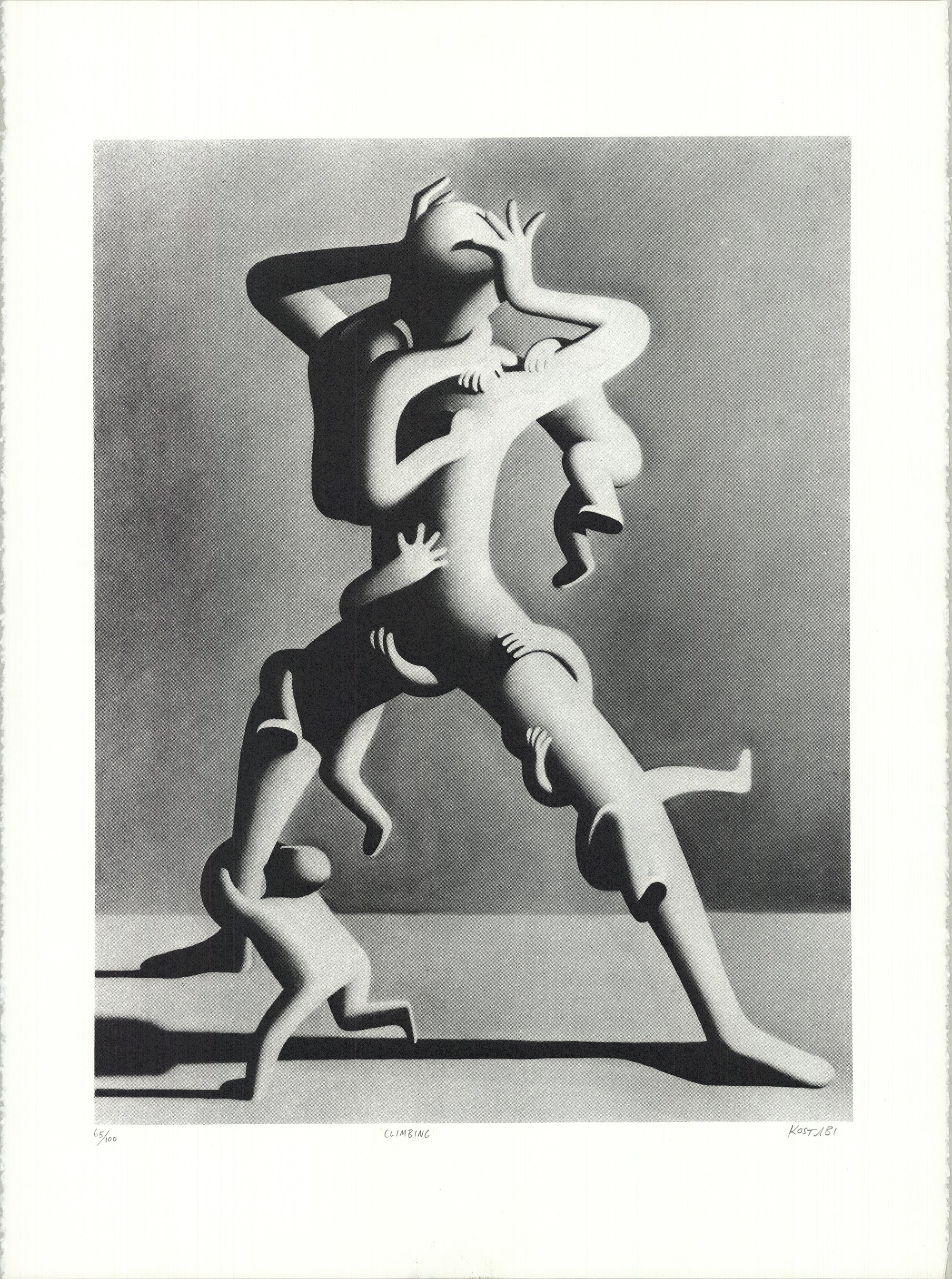 貴重一点物マークコスタビMARK KOSTABI 直筆デッサン証明書付1984 貴重