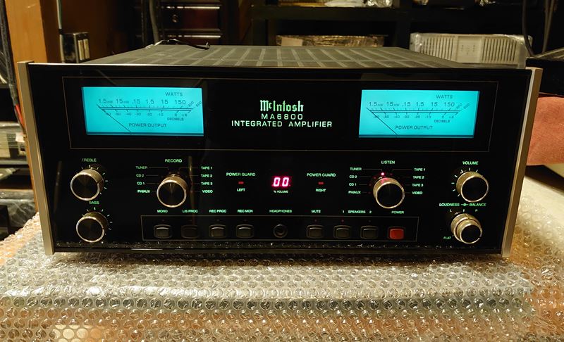 マッキントッシュ McIntosh MA6800 プリメインアンプ