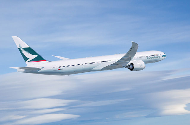 ボーイング、キャセイパシフィック航空から21機の777-9X受注