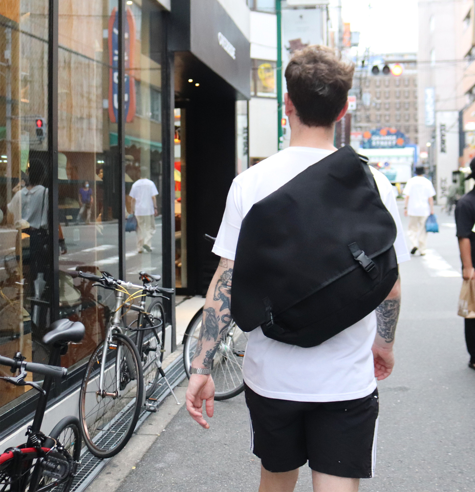 ONLINE SHOP：PACKING / MESSENGER BAG (BLACK)｜BEDLAMやNOTHIN