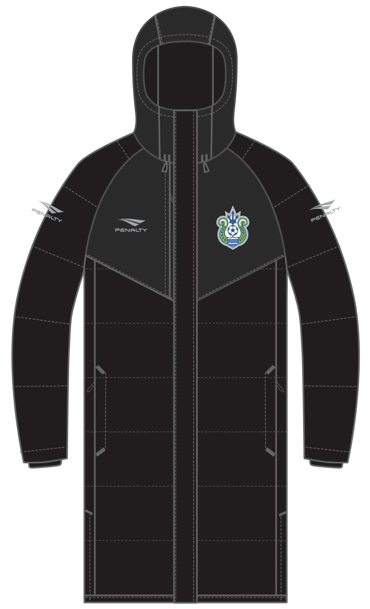 PENALTY製ロングコート・ダウンロングコート・ダウンジャケット」受注